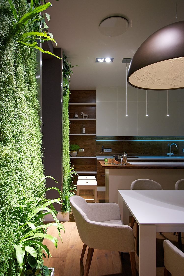 Green Apartment by SVOYA Studio