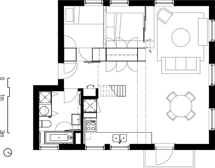 Flinders Lane Apartment by Clare Cousins Architects