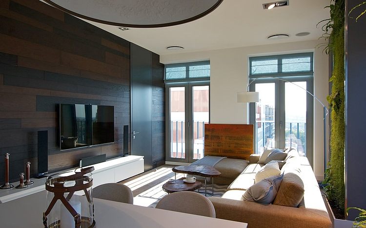 Green Apartment by SVOYA Studio