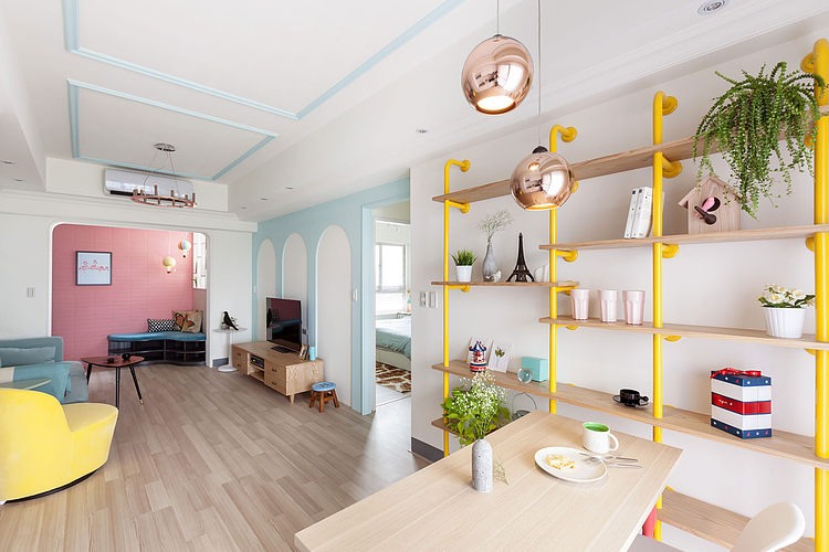 The Wonderland Apartment by House Design Studio