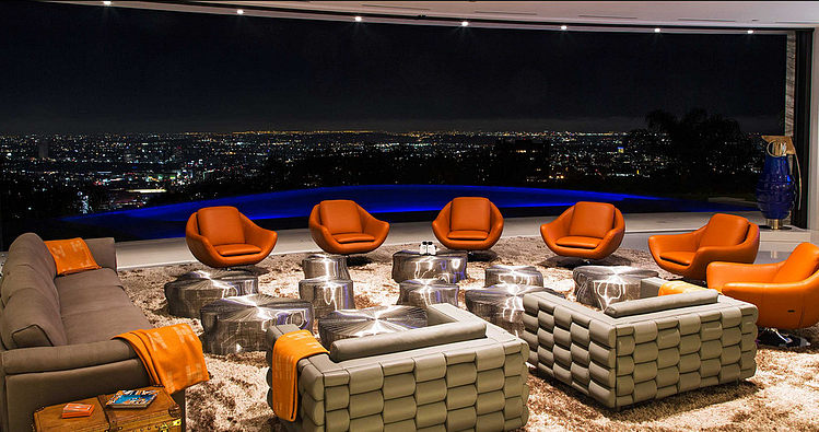 House in Beverly Hills by Ferrugio Design + Associates