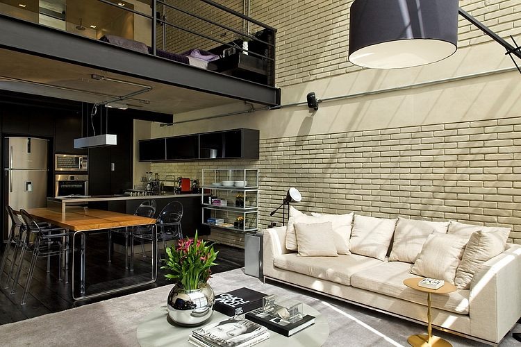 Industrial Loft by Diego Revollo Arquitetura