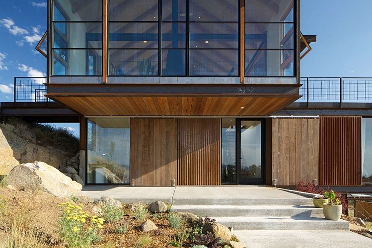 Sunshine Canyon House by Renée Del Gaudio Architecture