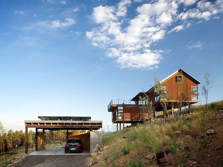 Sunshine Canyon House by Renée Del Gaudio Architecture