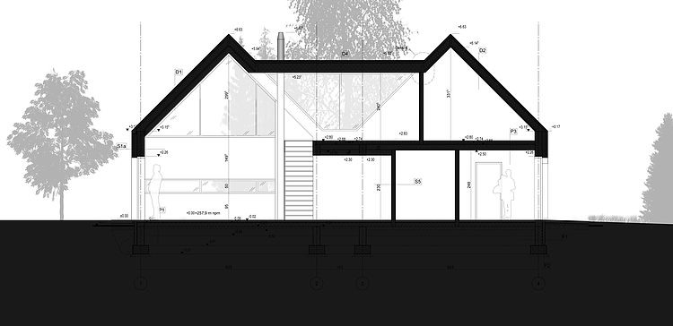 Two Barns House by RS+