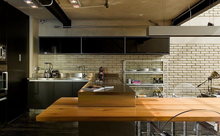 Industrial Loft by Diego Revollo Arquitetura