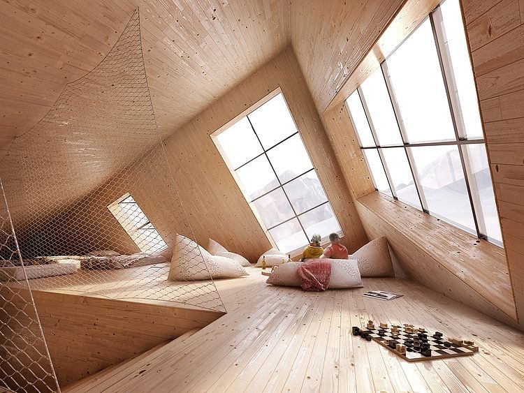 Kezmarska Hut by Atelier 8000
