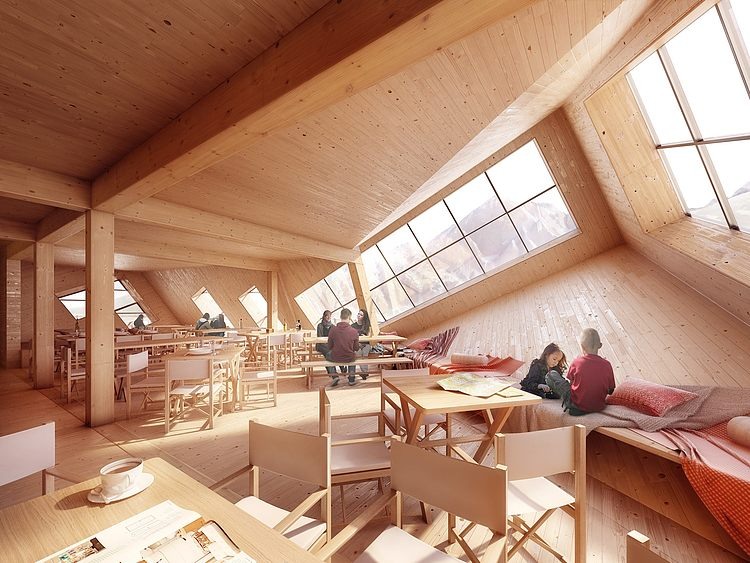Kezmarska Hut by Atelier 8000