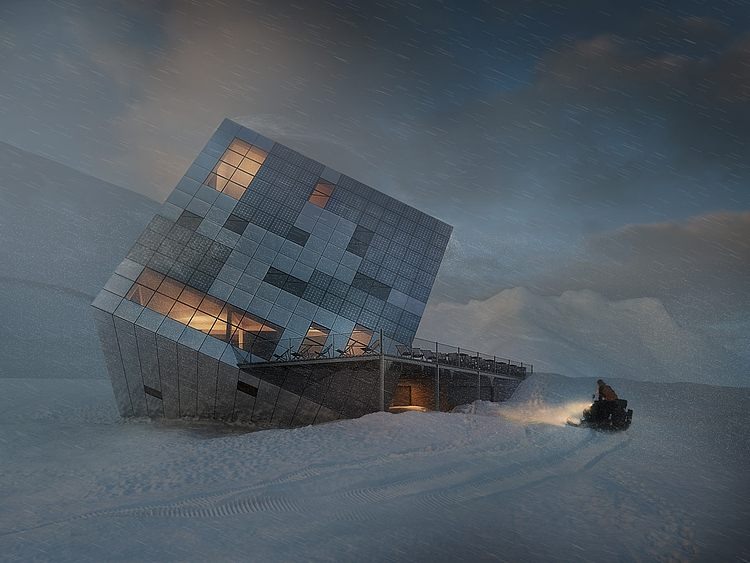 Kezmarska Hut by Atelier 8000