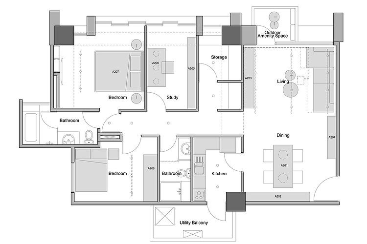 Tsai Residence by Tai & Architectural Design