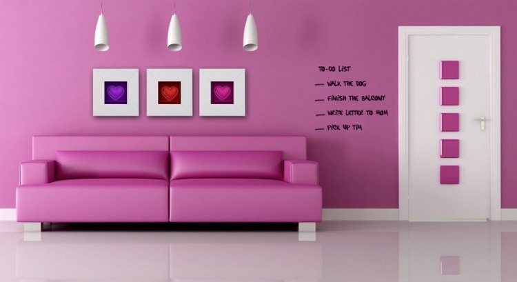 Dry Erase Paint Wall