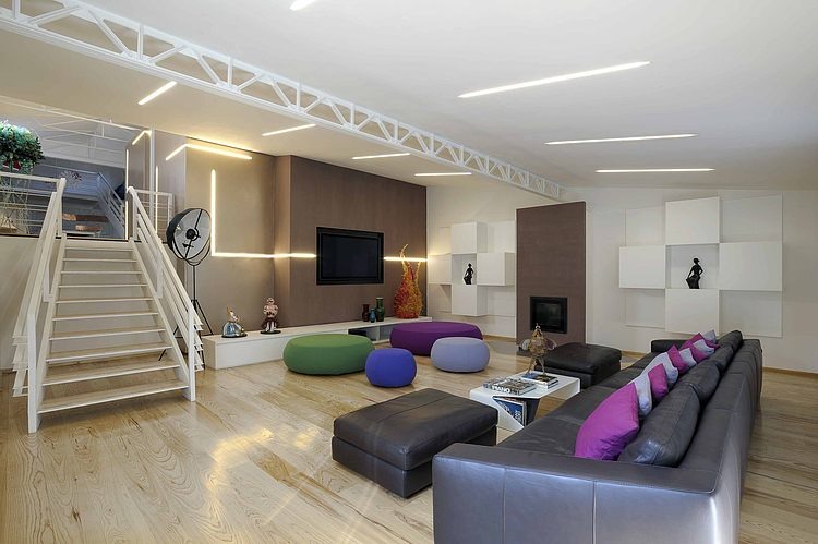 Loft in Rome by Angelo Luigi Tartaglia