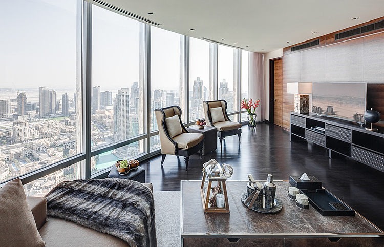 Burj Khalifa Apartment by Zen Interiors