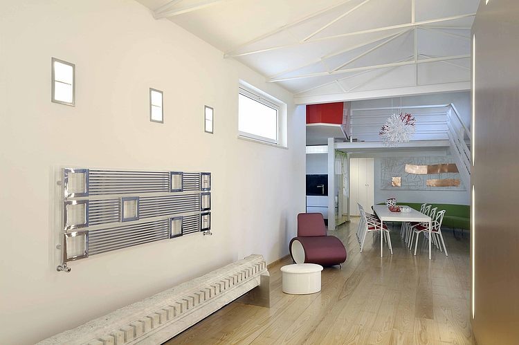Loft in Rome by Angelo Luigi Tartaglia