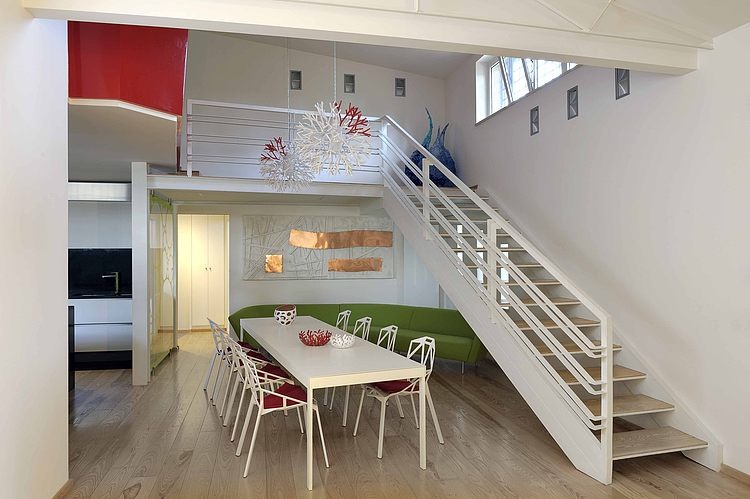 Loft in Rome by Angelo Luigi Tartaglia