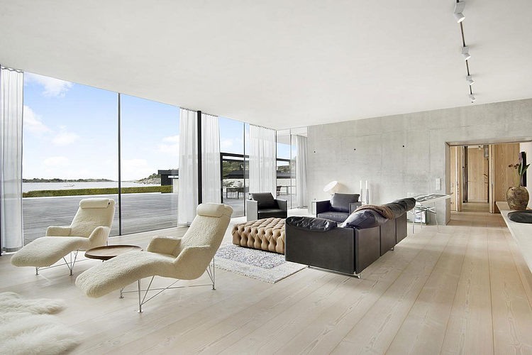 Modern Seaside Villa in Budskär