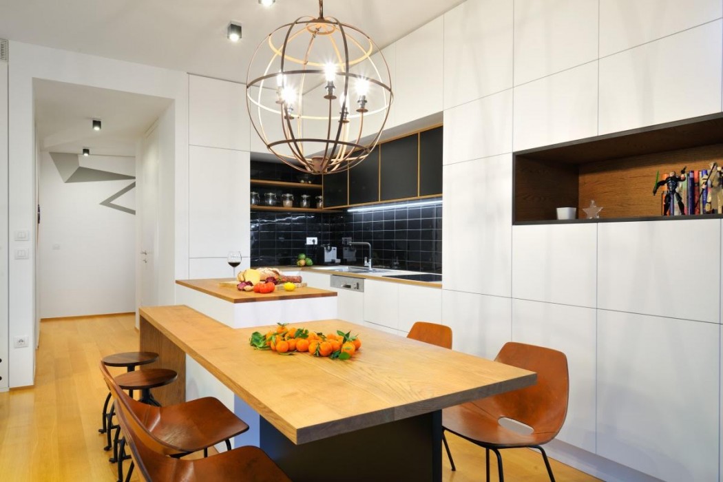 Apartment in Ljubljana by GAO Architects - 2