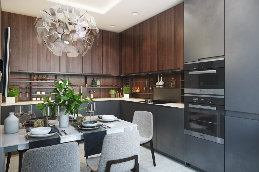 Apartment in San Diego by ArchiCGI - 5