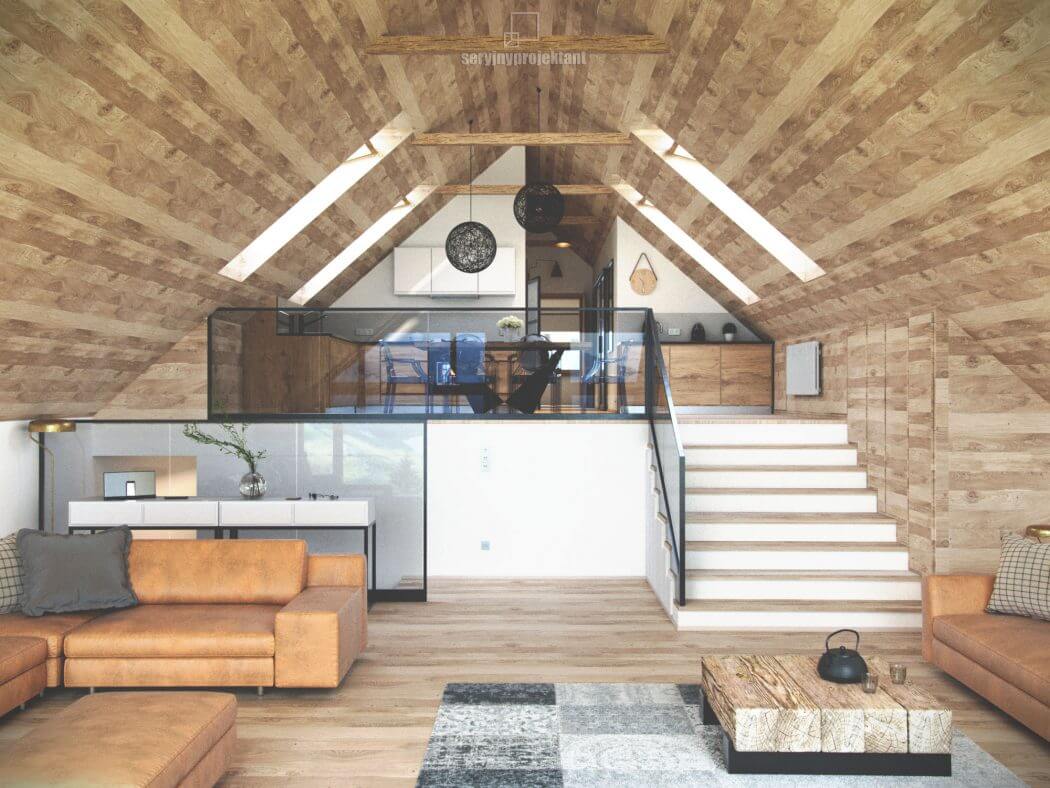 Mountain Loft by Seryjny Projektant - 2