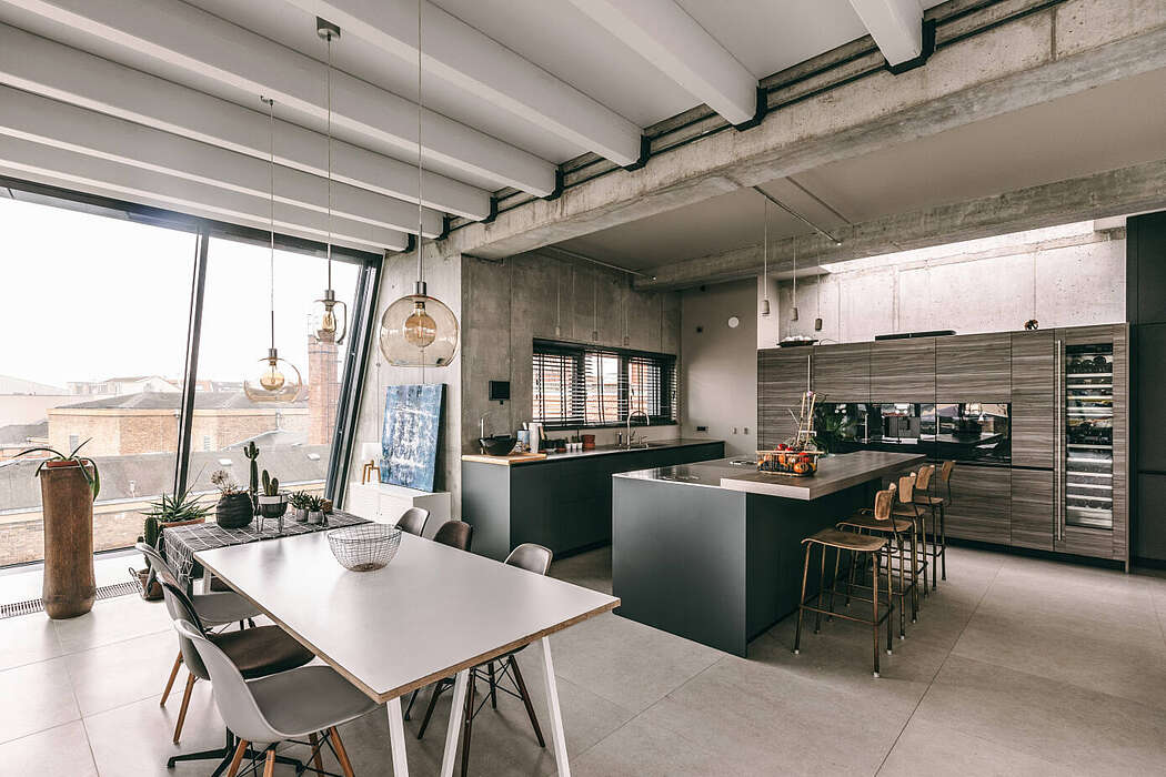 Penthouse in Berlin by Vanessa Serra Brunner - 4