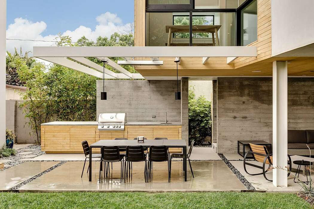 Contemporary Pool House by Racing Green - 2