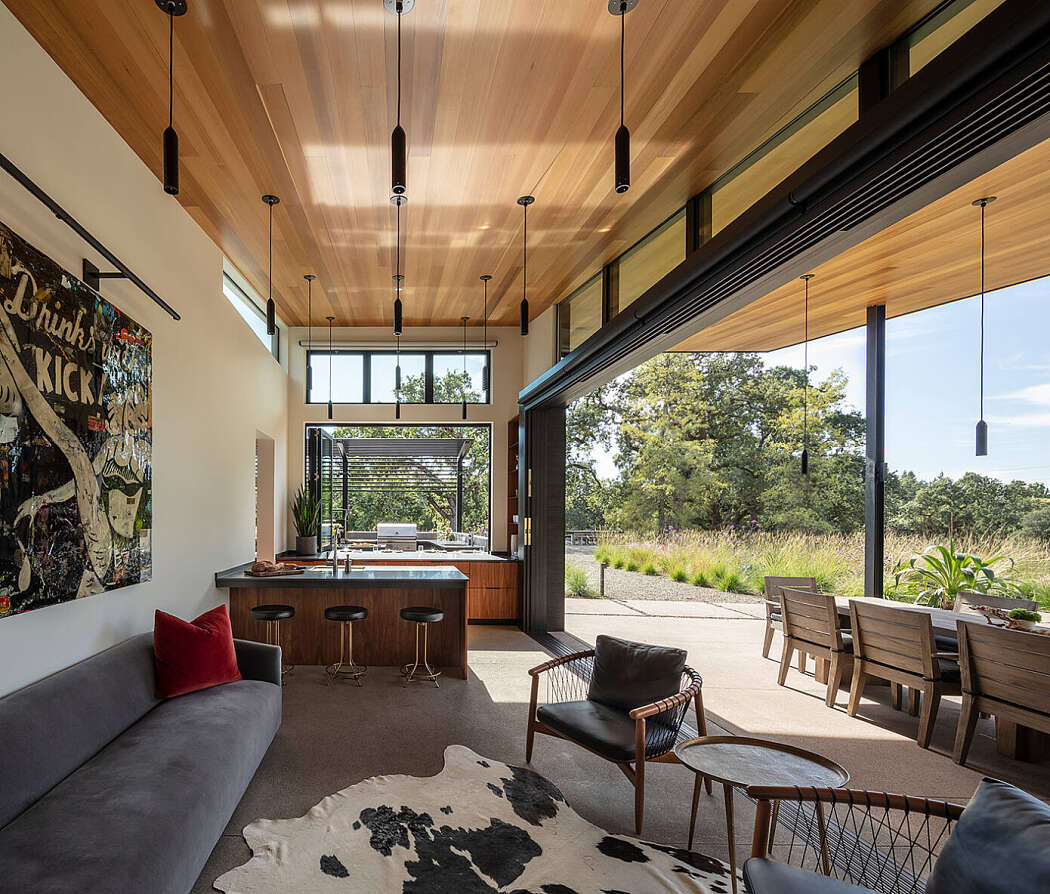 Napa Pool House by Bevan + Associates - 2