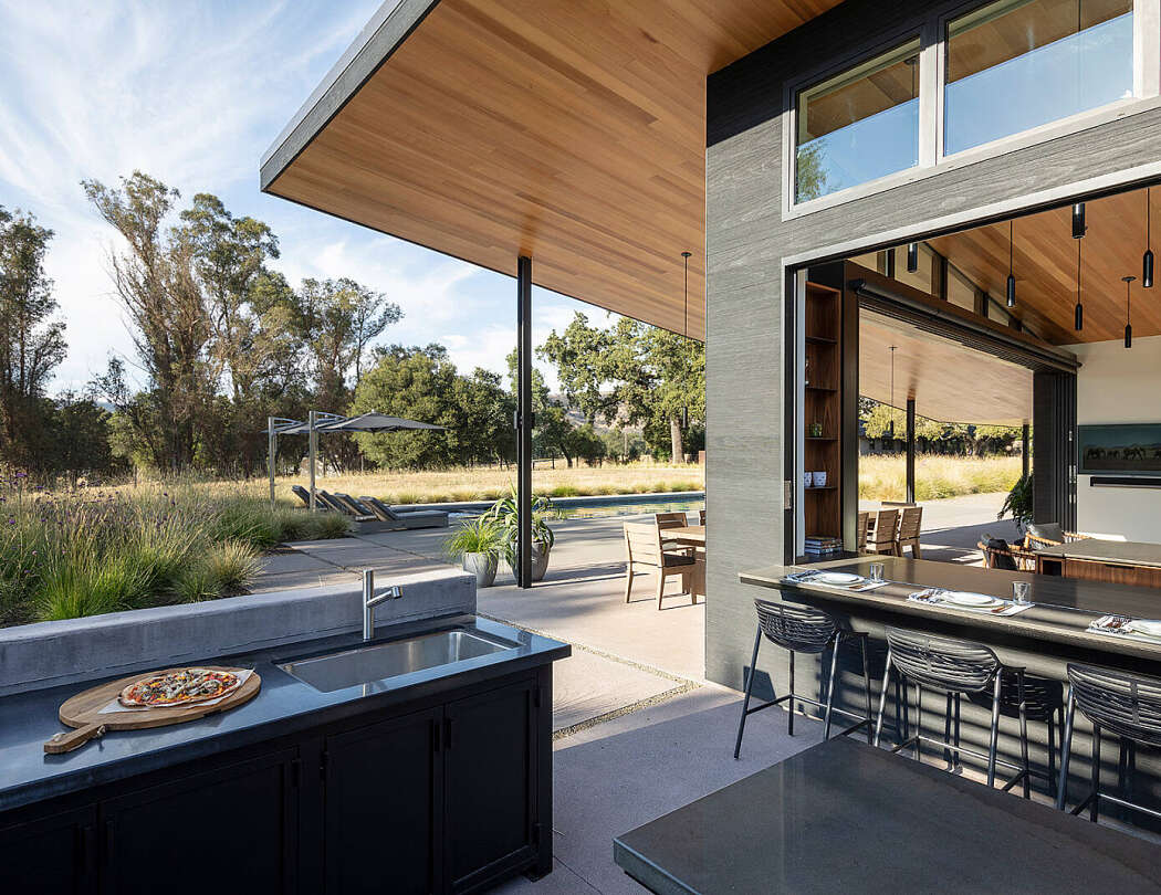 Napa Pool House by Bevan + Associates - 5