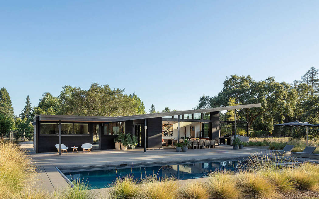 Napa Pool House by Bevan + Associates - 6