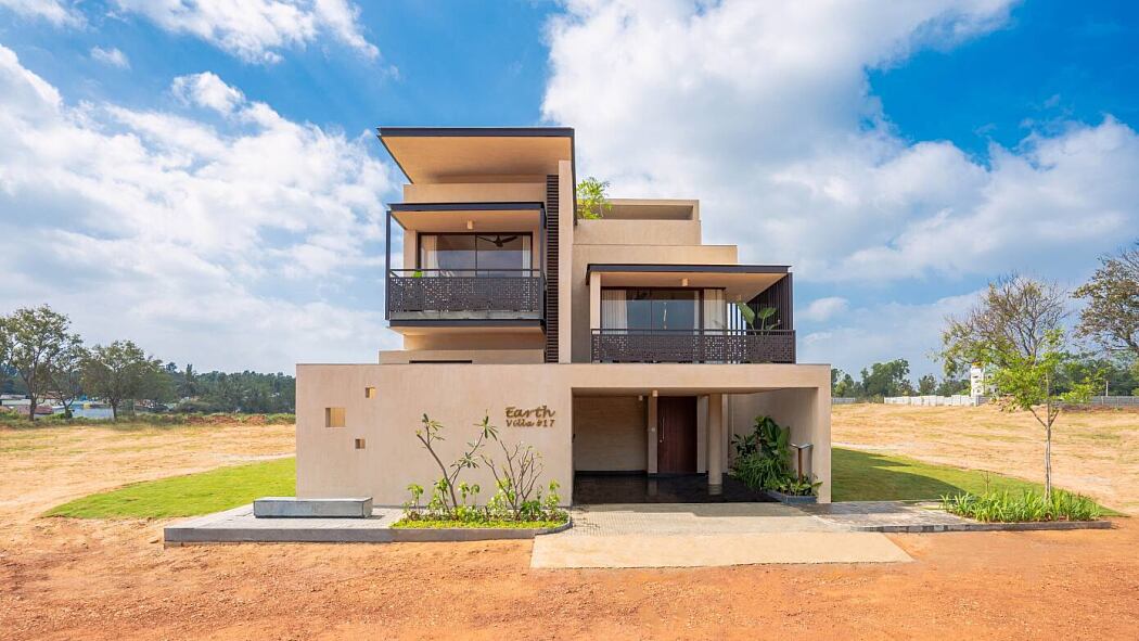 Earth Villa by Svamitva Architecture Studio - 1