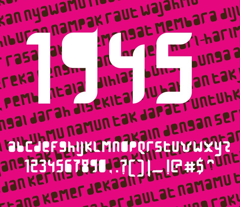 1945 Regular Font