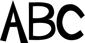 ABC Bold font