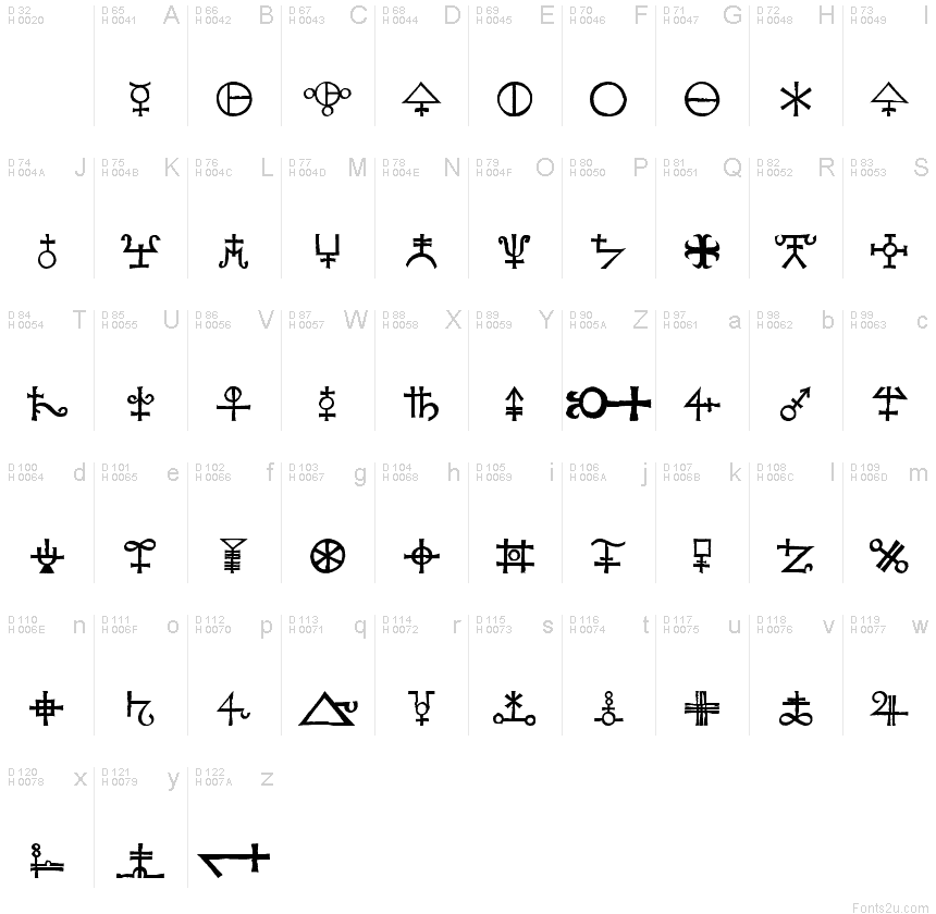 Agathodaimon font