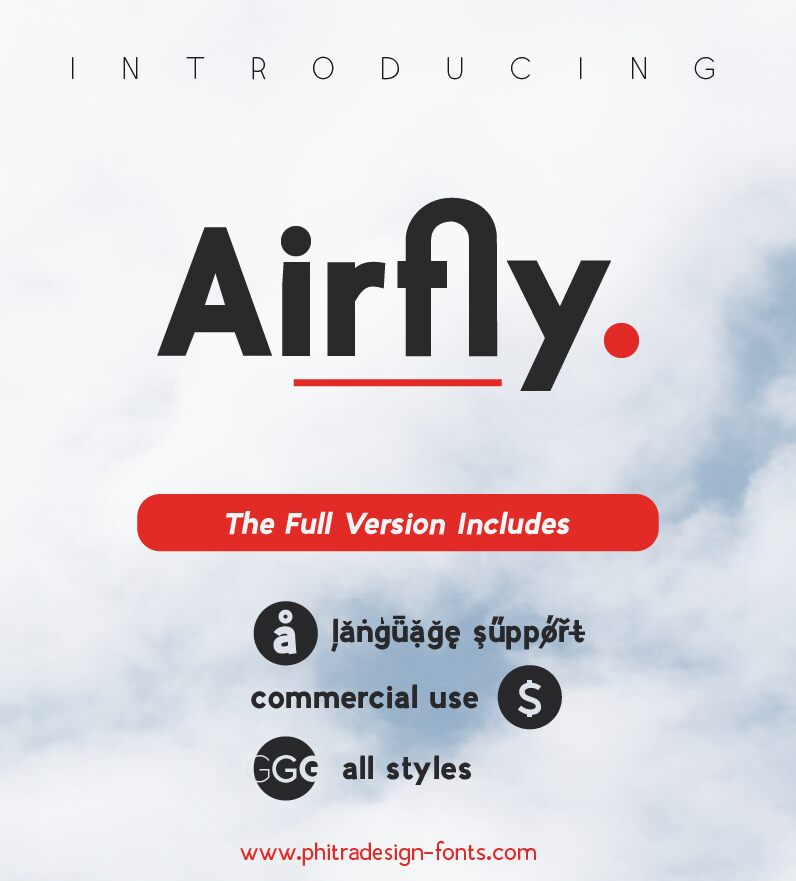 Airfly Demo Font