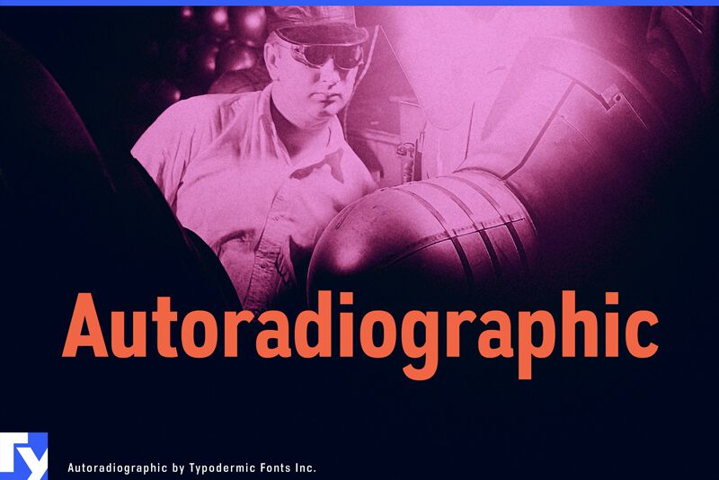 AutoradiographicRgRegular font