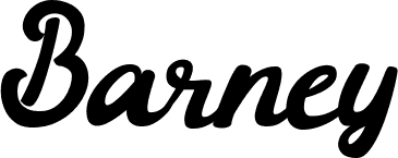 Barney Logo Font