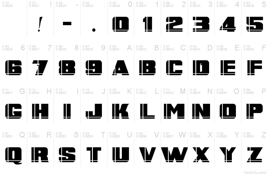 Banner Script Font