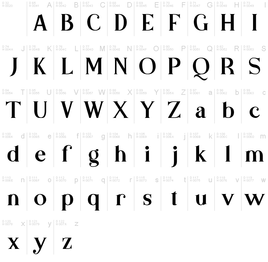 Download Basics Serif Free Regular Font SVG Cut Files