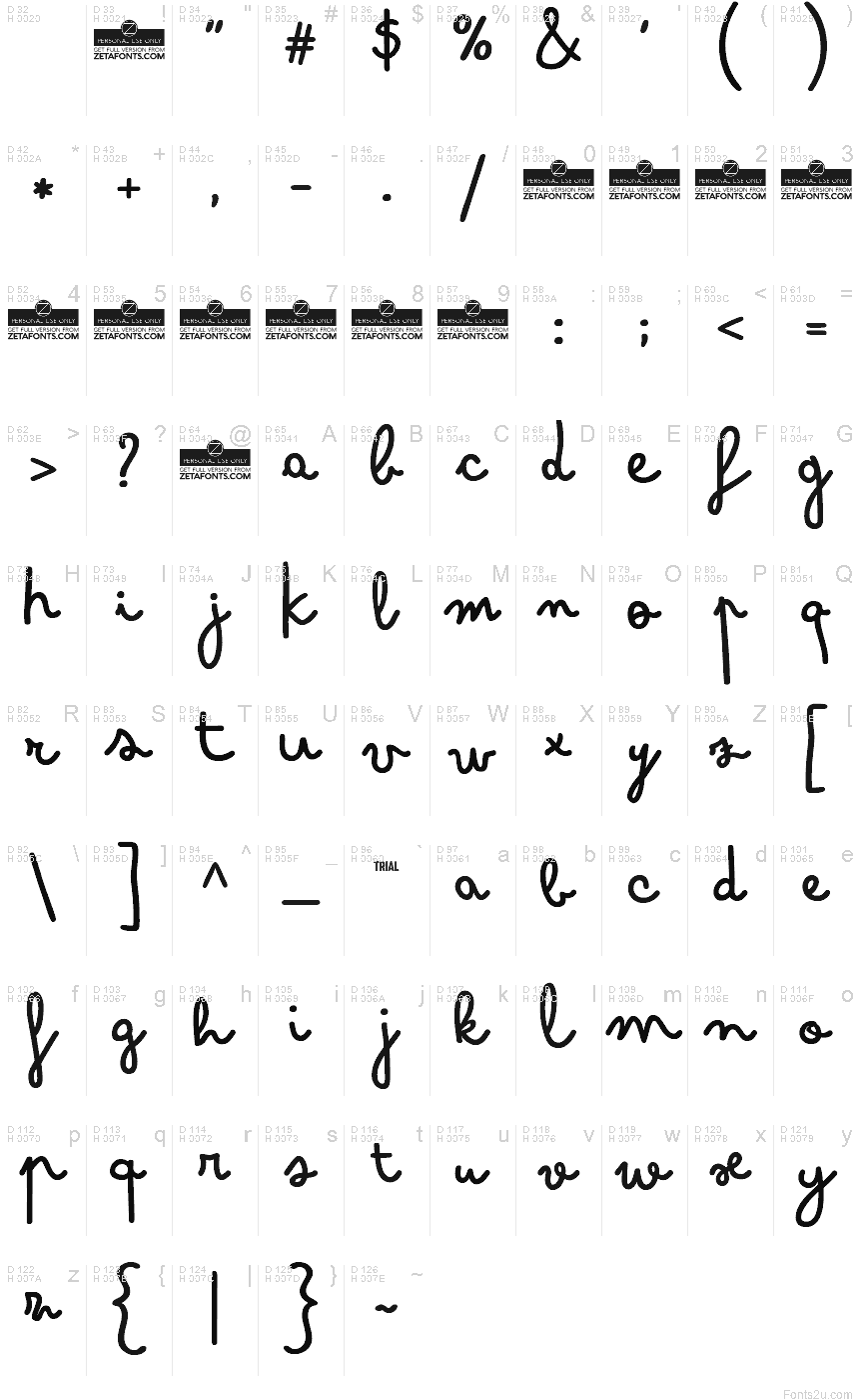 sharpie calligraphy alphabet