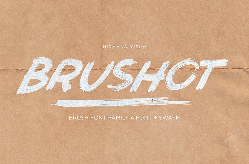 Brushot Bold Font