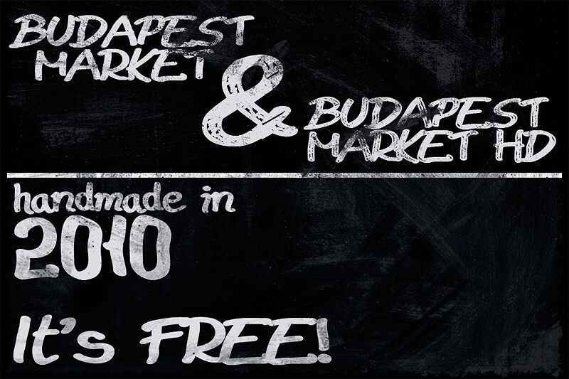Budapest Market Hd Font