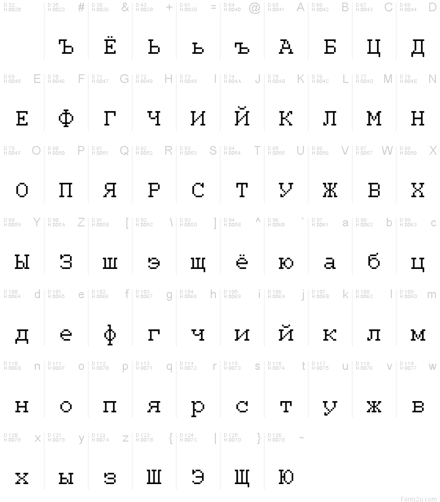 Cyrillic Regular font