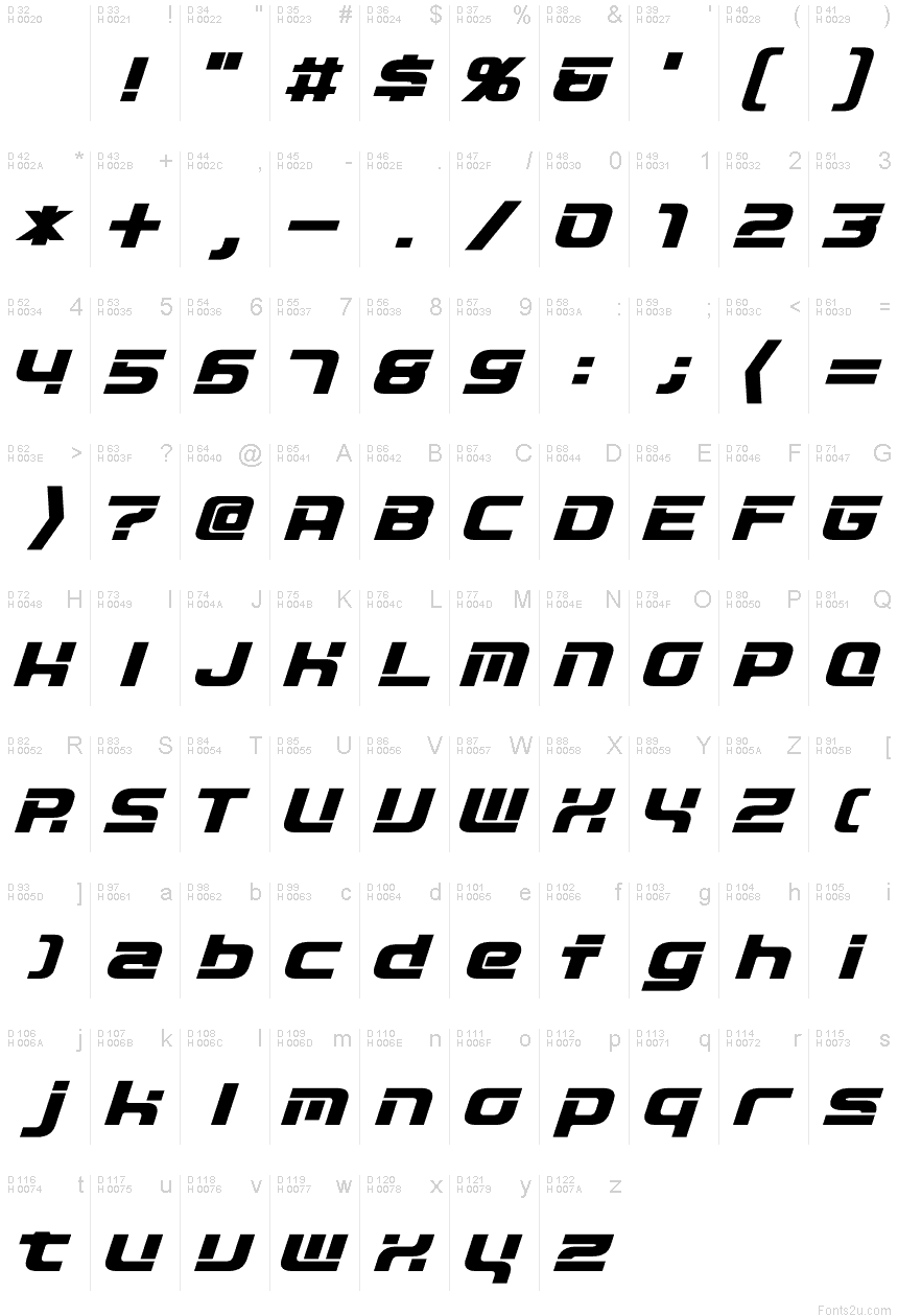 d3 circuitism font