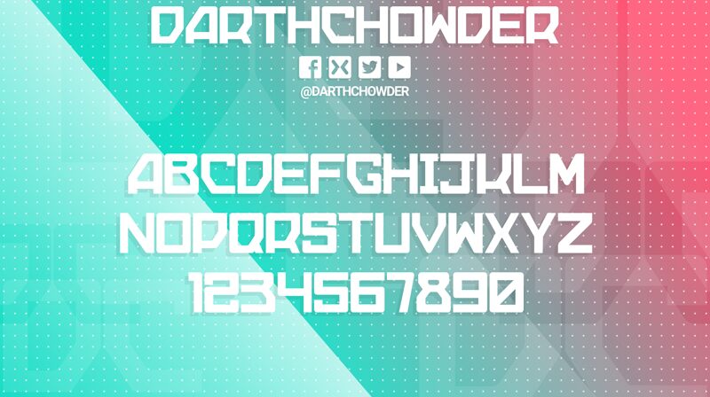 Darthchowder Normal Font