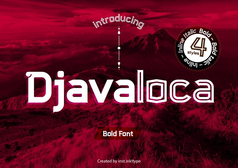 Download Free Djavaloca Demo Regular Font Fonts Typography
