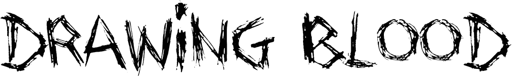 Drawing Blood font