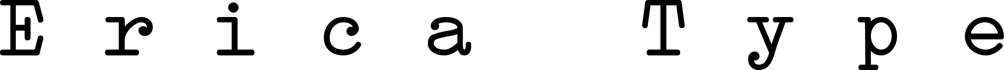 Erica Type Italic font