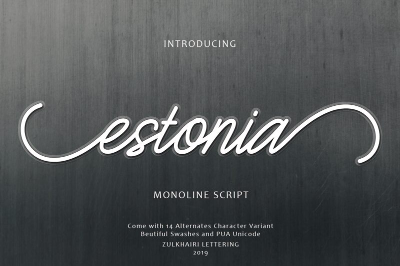 Download Estonia Font