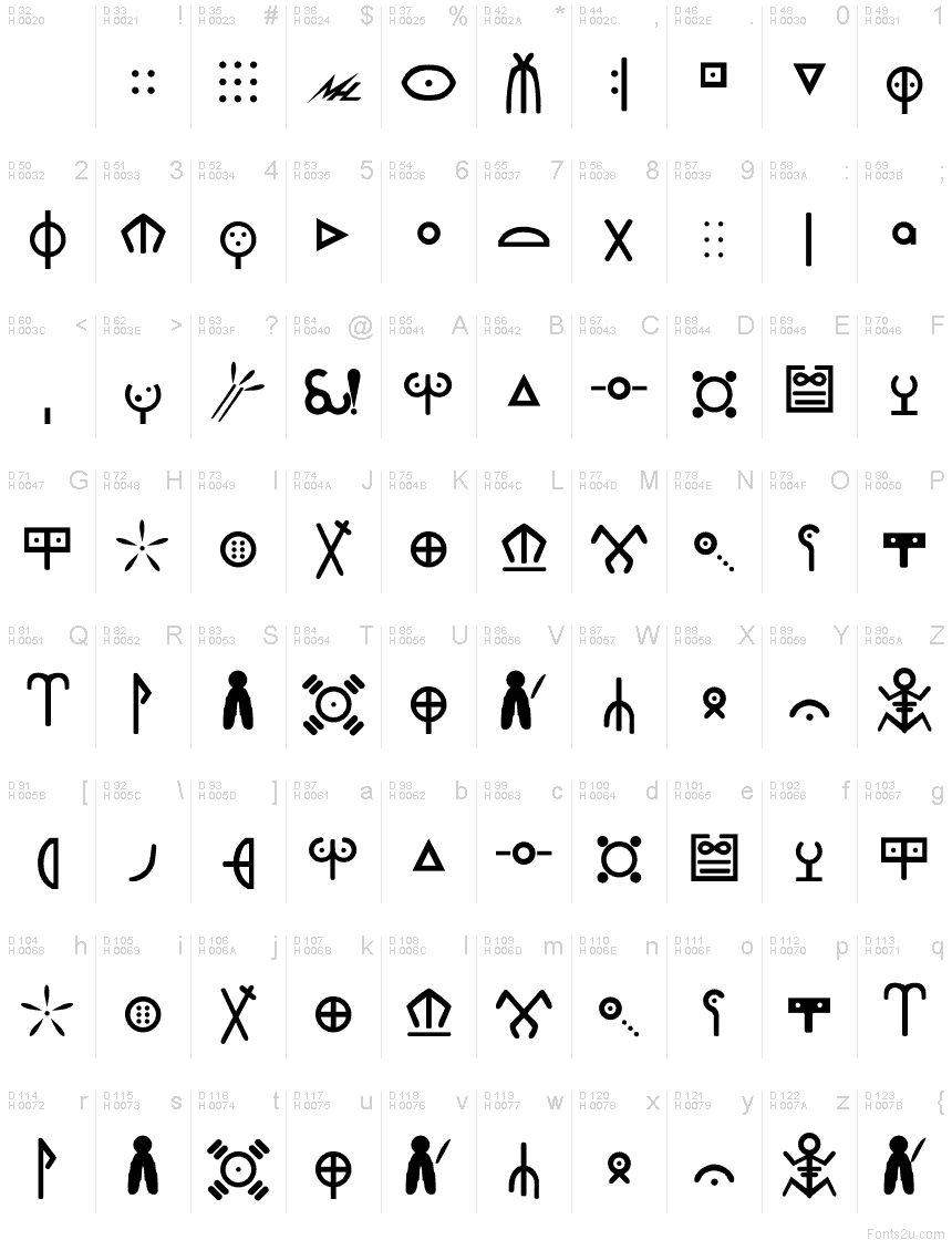 Ewok font