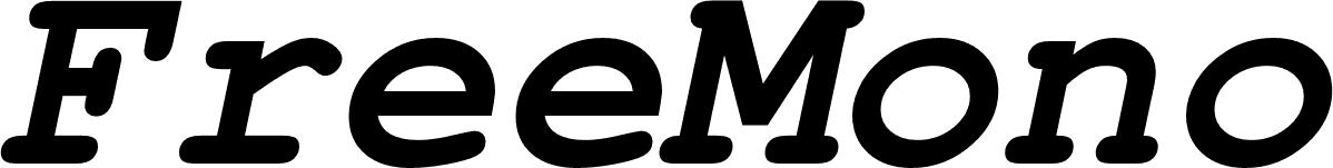 monospace font converter