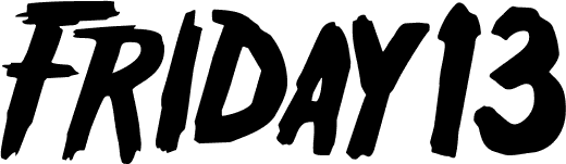 Friday13 font